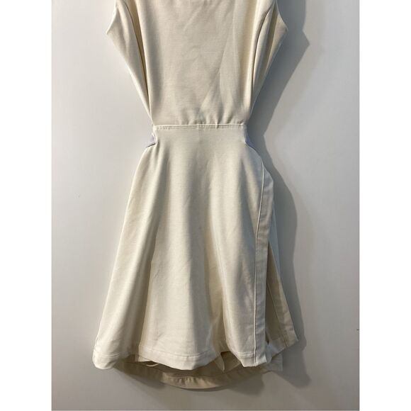 Outdoor Voices White Court Dress‎ Cutout Back Athletic Tennis Skort Dress Size M - Picture 4 of 14